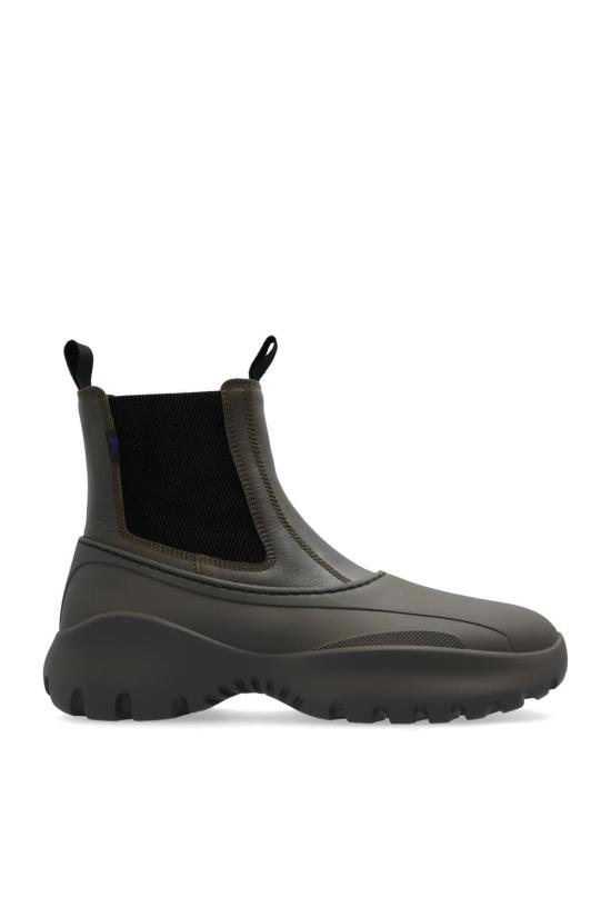  버버리 부츠 가죽 앵클  로흐