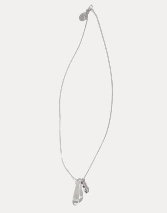  클레드 목걸이/팬던트 드롭 카운츠 목걸이 (은) - CLED