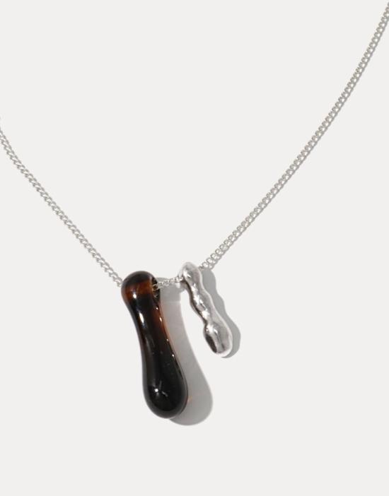  클레드 목걸이/팬던트 드롭 카운츠 목걸이 (은) - CLED