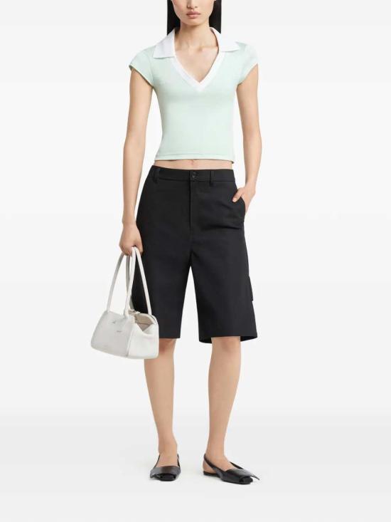 26SS 쿠레쥬 폴로 티셔츠 126JPO057JS0195 LIGHT MINT HERITAGE WHITE B216 - COURREGES