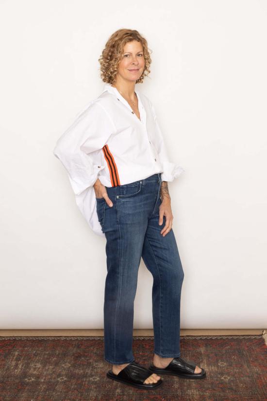  Good Company 셔츠 굿 컴퍼니 리본 파티 인 더 백 버튼다운 셔츠 - GOOD COMPANY