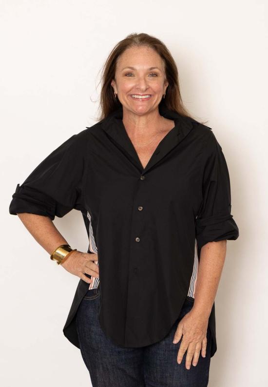  Good Company 셔츠 굿 컴퍼니 리본 파티 인 더 백 버튼다운 셔츠 - GOOD COMPANY