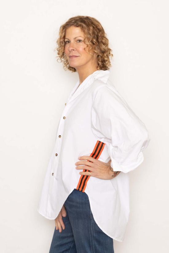  Good Company 셔츠 굿 컴퍼니 리본 파티 인 더 백 버튼다운 셔츠 - GOOD COMPANY