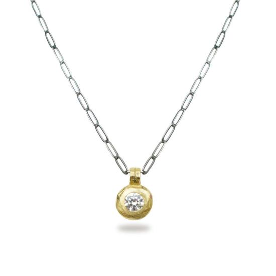  목걸이/팬던트 컬렉션 1304 아우라 믹스 메탈 목걸이