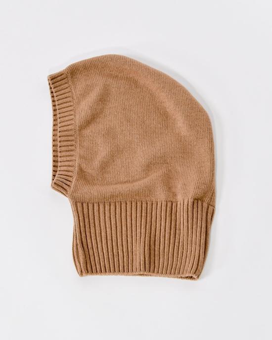  리타 모자 로우 마일리 니트 바클라바 카멜 - RITA
