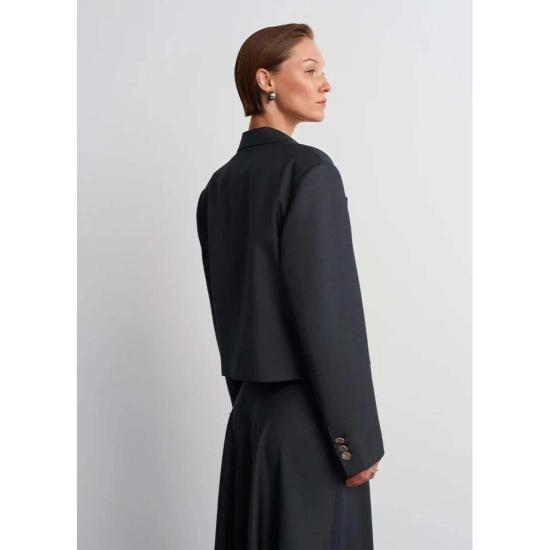  Acaria Studio 수트 자켓 아카리아 스튜디오 구루 크롭 블레이저 블랙 - OTHER BRANDS