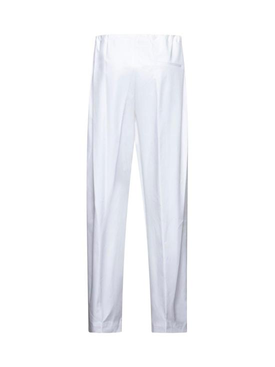  케이트 스트레이트 팬츠 카이트 화이트 포플린 트렌튼 팬츠 화이트 - KHAITE