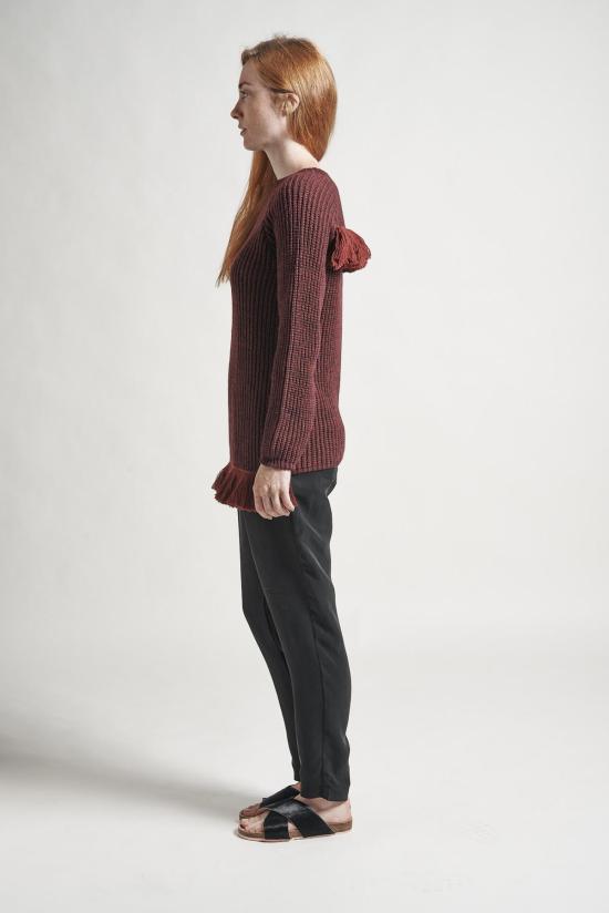  Delfina Balda 스웨터 스톤  버건디 - OTHER BRANDS