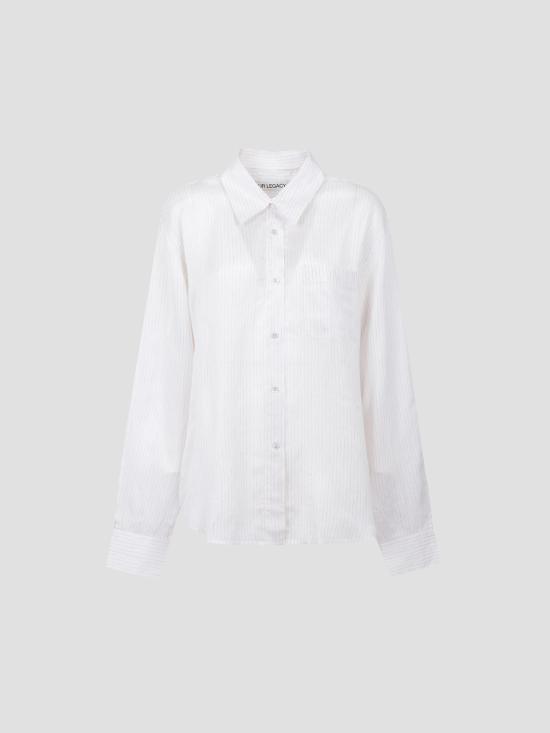 26SS 아워레가시 포에버 셔츠 W2262FMS MRGS VSLSK MIRAGE STRIPE VISCOSE SILK