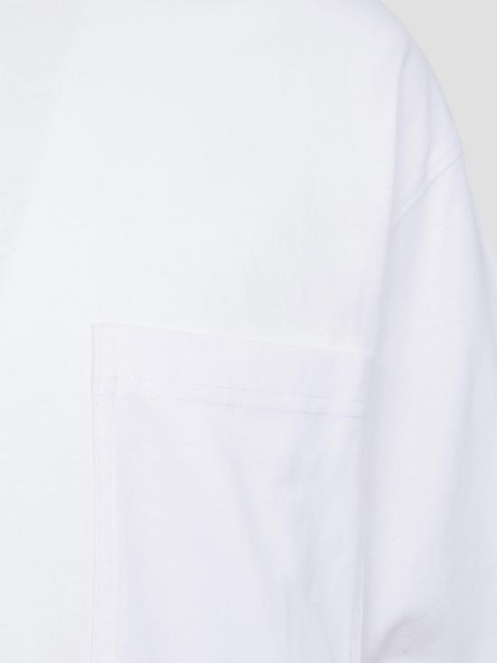 26SS 드리스 반 노튼 반팔 티셔츠 211103603 001 WHI - DRIES VAN NOTEN