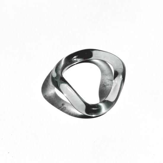  Unknown 반지 알 수 없는 회색 파도