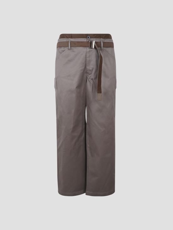 26SS 사카이 스트레이트 팬츠 2603910M 301 GRAY