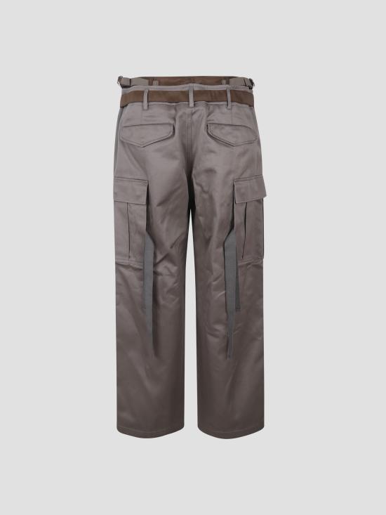 26SS 사카이 스트레이트 팬츠 2603910M 301 GRAY - SACAI