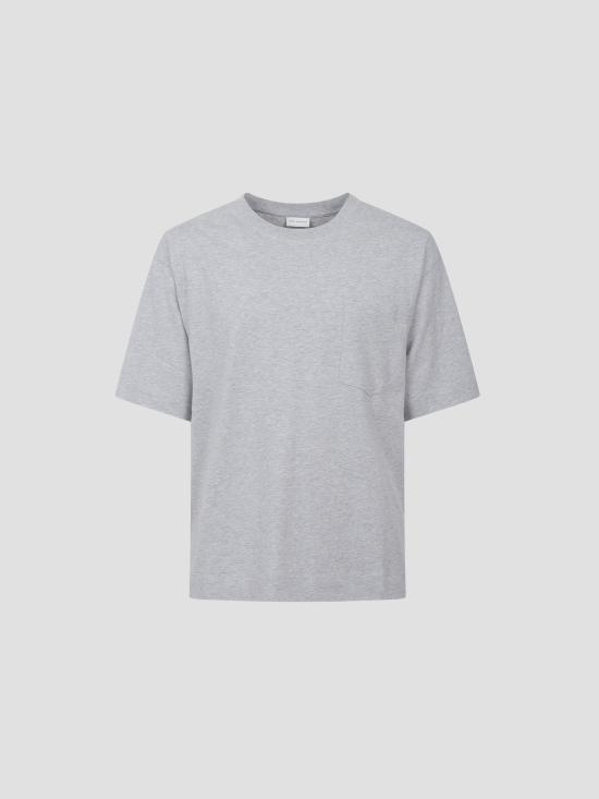 26SS 드리스 반 노튼 반팔 티셔츠 211103603 813 GREY MEL