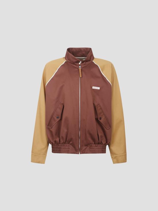 26SS 마르니 자켓 JUMU0208QXUTC567 00M37 TOBACCO