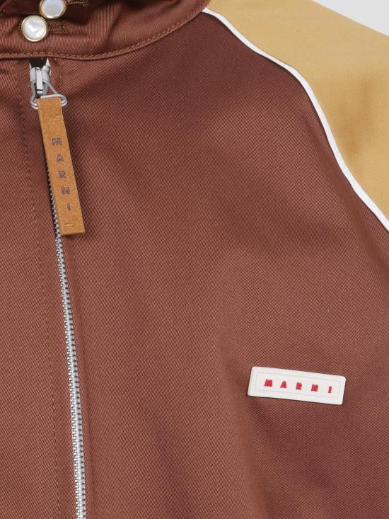 26SS 마르니 자켓 JUMU0208QXUTC567 00M37 TOBACCO - MARNI