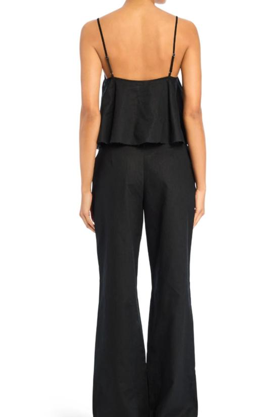  세로야 스트레이트 팬츠 세르.오.야 리앤 리넨 - SER.O.YA