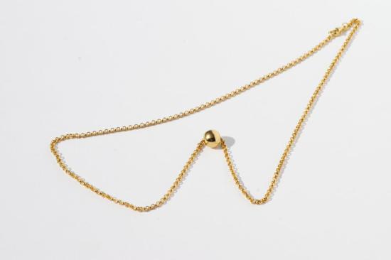  에이드 목걸이/팬던트 이드 아이리스 목걸이 14k 골드 필드 / 황동 - EYDE