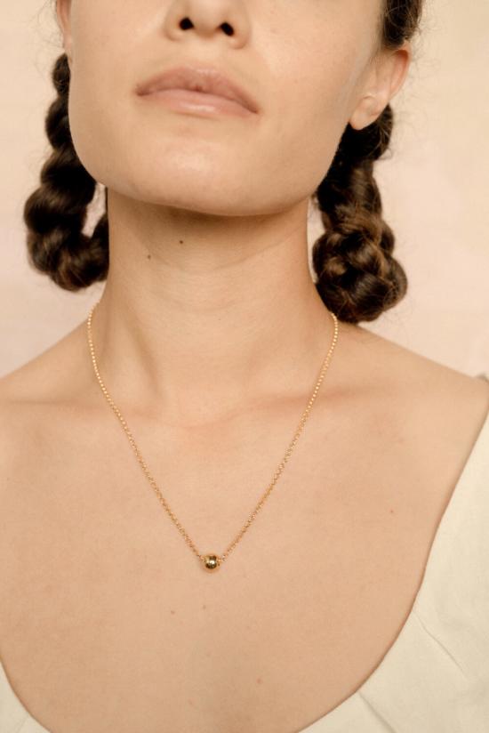  에이드 목걸이/팬던트 이드 아이리스 목걸이 14k 골드 필드 / 황동