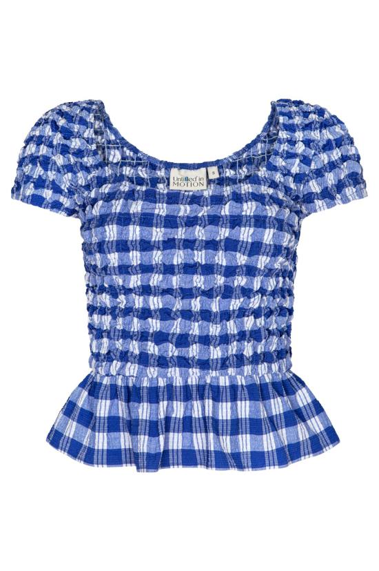  언타이틀드 인 모션 블라우스 Untitled In Motion Karem Top Ios Check