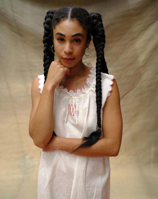  Sønderhaus 숏 원피스 프렌치 마켓 드레스