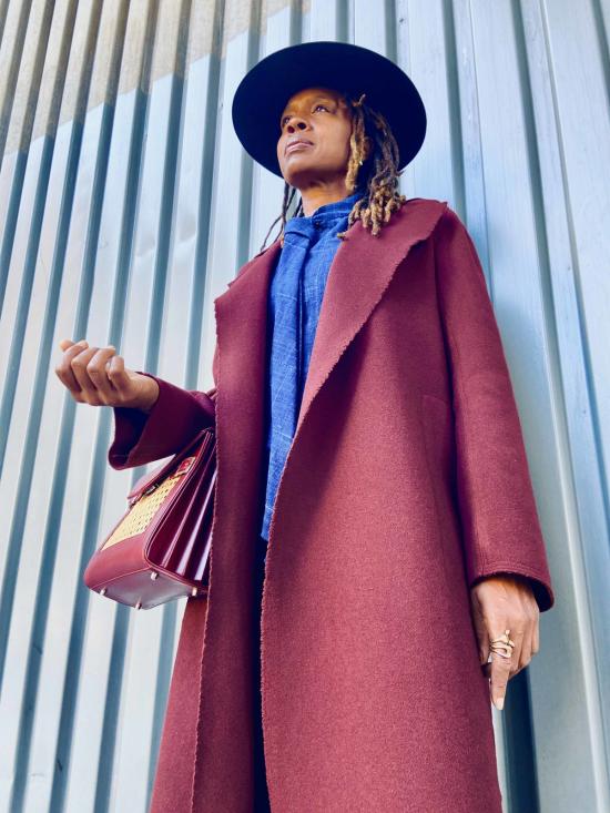  예세이트 코트 예사엣 셰바 더블 페이스 - YESAET