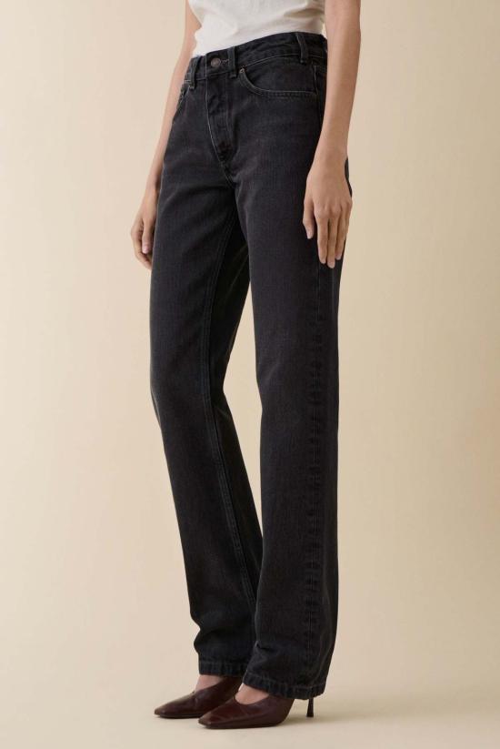  제네리카 데님 팬츠 제너리카 시슬라 미드라이즈 스트레이트 레그 진 - JEANERICA