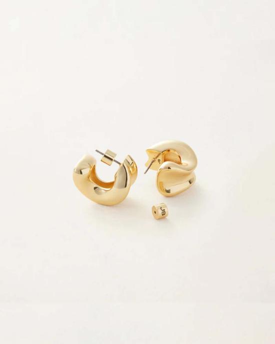  제니 버드 이어링 청키 두네 후프