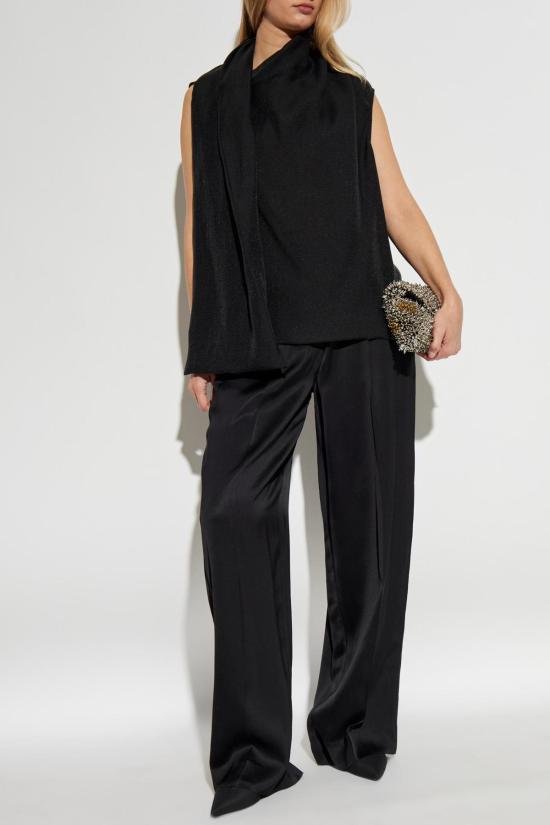  토템 머플러/스카프 장식 스카프 탑 블랙 - TOTEME