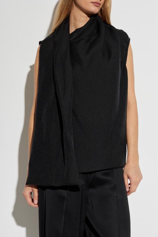  토템 머플러/스카프 장식 스카프 탑 블랙 - TOTEME