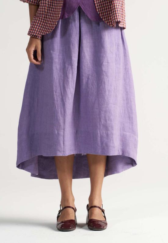  IKKIVI 롱 스커트 이키비 애프터눈 어페어 코디 세트 퍼플 - OTHER BRANDS