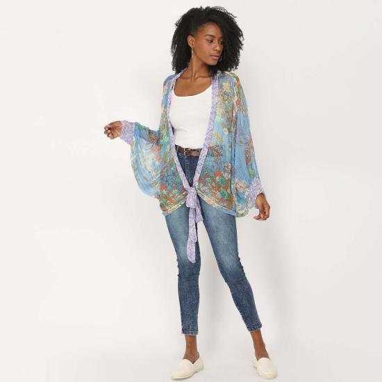  비스마야 가디건 코르사주 기모노 - VISMAYA