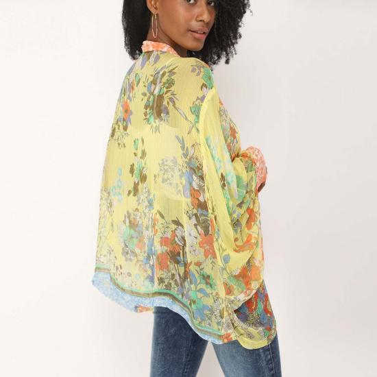  비스마야 가디건 코르사주 기모노 - VISMAYA