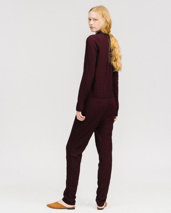  휴머노이드 점프수트 오리  와인 - HUMANOID