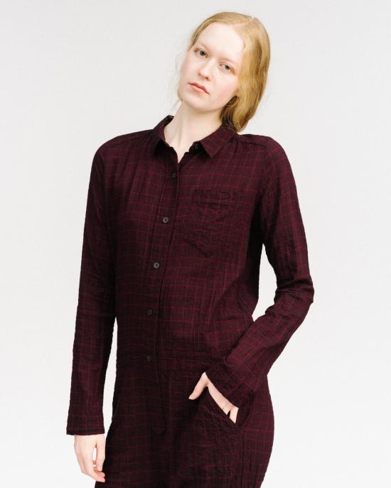  휴머노이드 점프수트 오리  와인 - HUMANOID