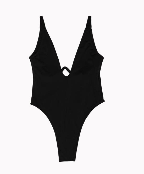  mai petit 바디수트 티셔츠 Mai Petit Macarena 바디수트 블랙 - OTHER BRANDS