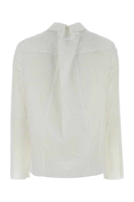  MM6 메종마르지엘라 셔츠 Mm6 메종 마르지엘라 화이트 포플린 셔츠 화이트 - MM6 MAISON MARGIELA