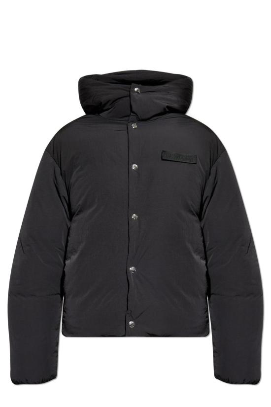  자크뮈스 숏패딩 후드 달린 보온 재킷 (블랙)