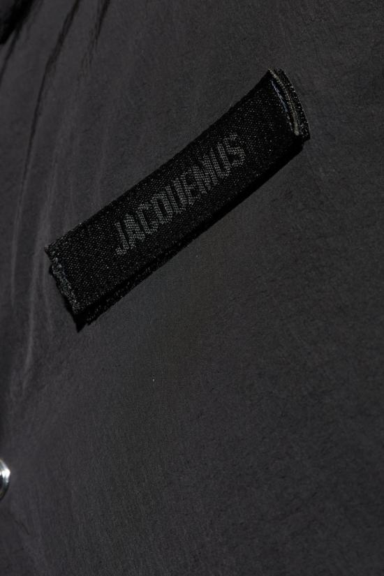  자크뮈스 숏패딩 후드 달린 보온 재킷 (블랙) - JACQUEMUS
