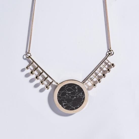  메탈렙시스 프로젝트 목걸이/팬던트 오비탈 네크리스, 고광택 황동 소재 - METALEPSIS PROJECTS