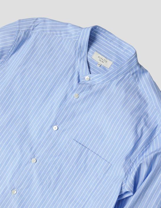  Kapatid NYC 긴팔 셔츠 Kapatid Nyc 밴드 칼라  블루/화이트 - OTHER BRANDS