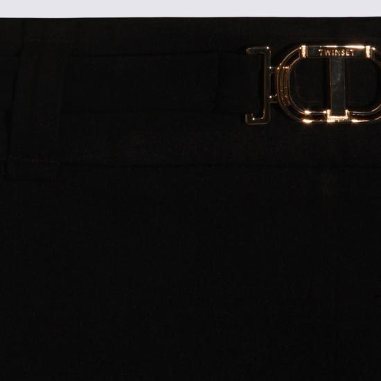  트윈셋 팬츠 비스코스  블랙 - TWINSET