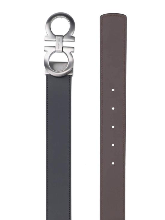  살바토레 페라가모 가죽 벨트 페라가모 간치니 리버서블 - SALVATORE FERRAGAMO