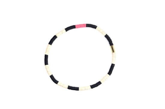  줄리 테브노 목걸이/팬던트 줄리 테베노 청키 숏 스트라이프 아일랜드 네크리스 - JULIE THEVENOT