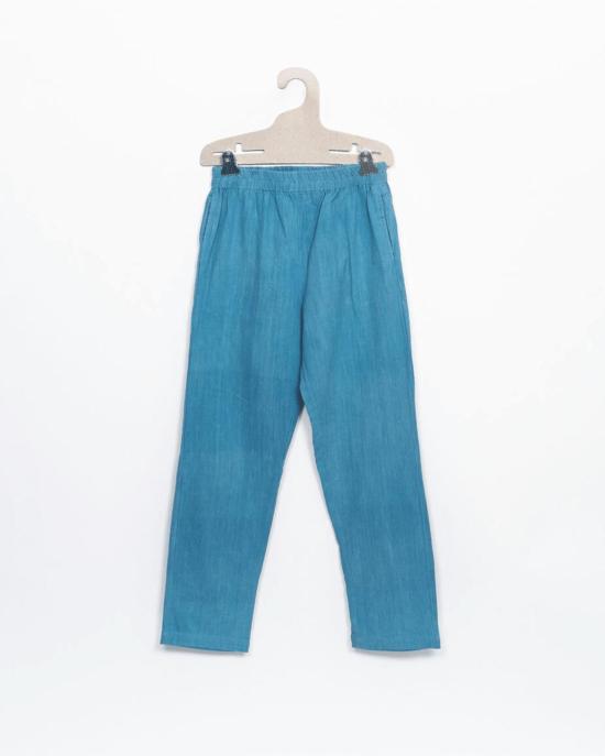  PO-EM 데님 팬츠 포엠 라운저  내추럴 인디고 - PO EM