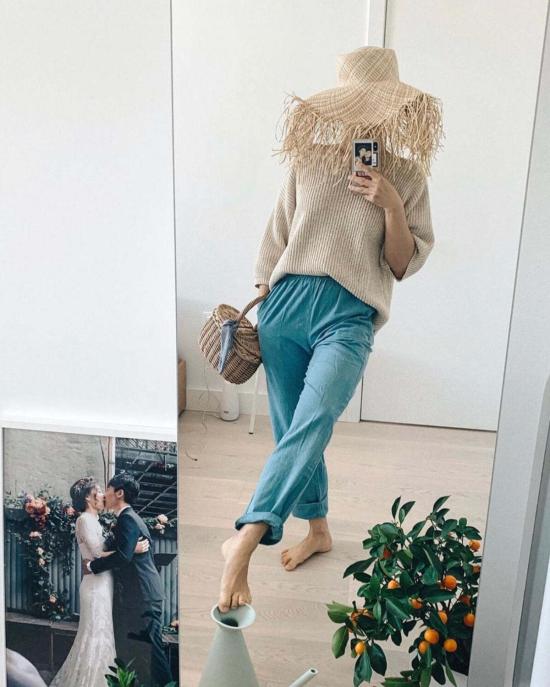  PO-EM 데님 팬츠 포엠 라운저  내추럴 인디고 - PO EM