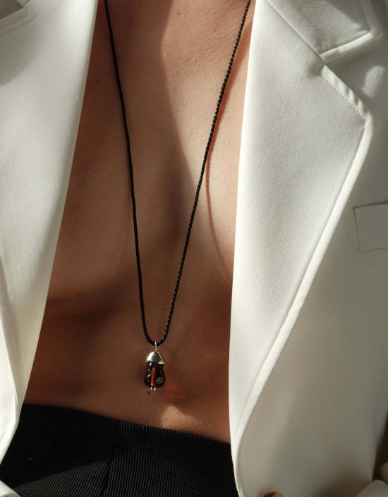  클레드 목걸이/팬던트 솔라스 드롭 목걸이 코드 - CLED