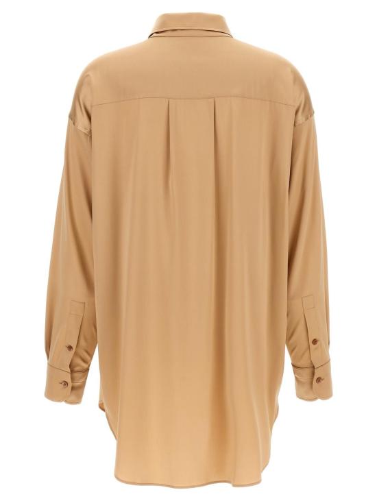  톰포드 긴팔 셔츠 톰 포드 실크 셔츠 페일 베이지 - TOMFORD