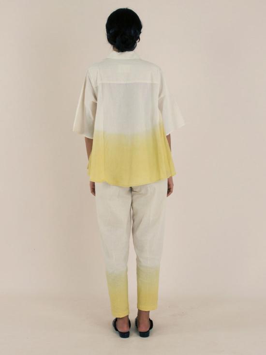  IKKIVI 셔츠 이키비 골든 샤워 셔츠 옐로우 - IKKIVI