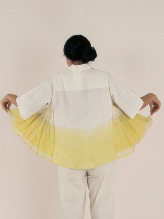  IKKIVI 셔츠 이키비 골든 샤워 셔츠 옐로우 - IKKIVI